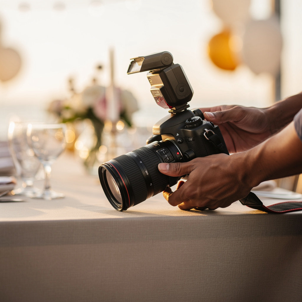 5 Star Parties photographer San Diego portfolio showcasing a vibrant birthday party setup with decorations in a San Diego venue